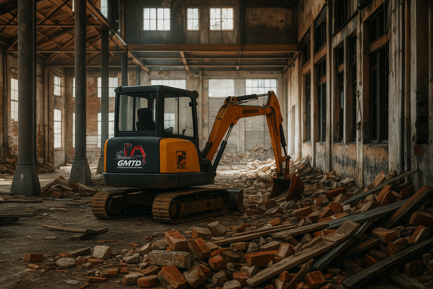 Experts démolition et terrassement professionnels